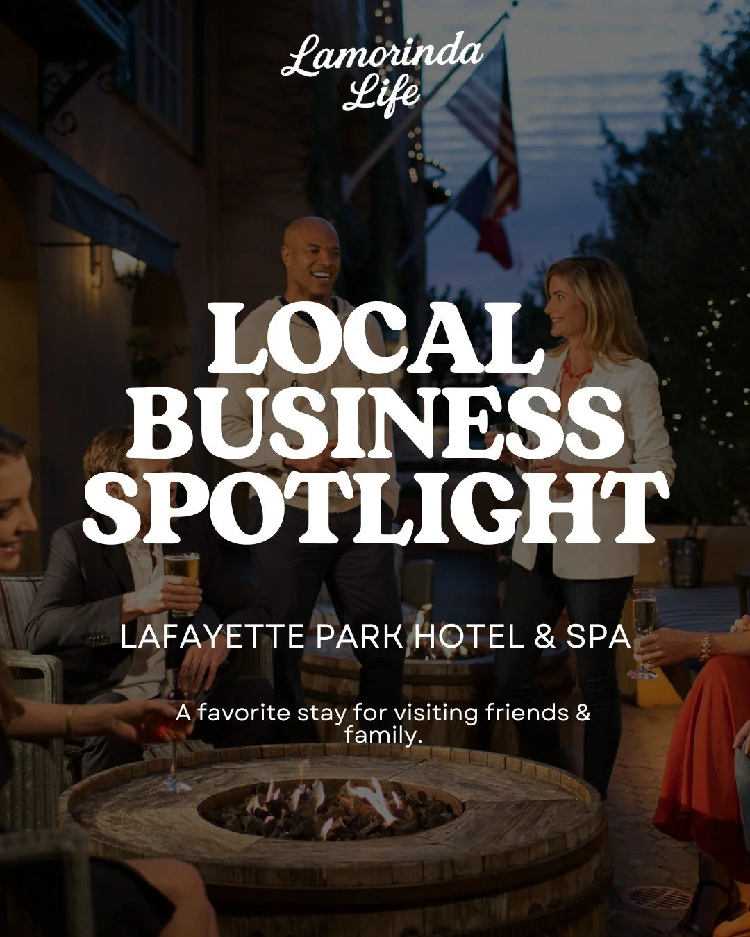 Hosting friends or family for the holidays?
Lafayette Park Hotel &amp; Spa is one of Lamorinda&rsquo;s favorite places for visitors to stay &mdash; cozy rooms, warm hospitality, the Park Bistro &amp; Bar, and a spa that&rsquo;s perfect for a little m