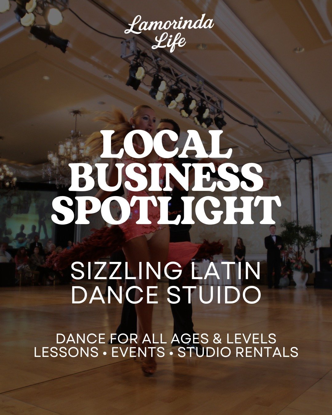 This week&rsquo;s Local Business Spotlight is Sizzling Latin Dance Studio in Lafayette.

They offer both multi-week class series and flexible drop-in options, making it easy to fit dance into your schedule. From social dancing and wedding choreograph
