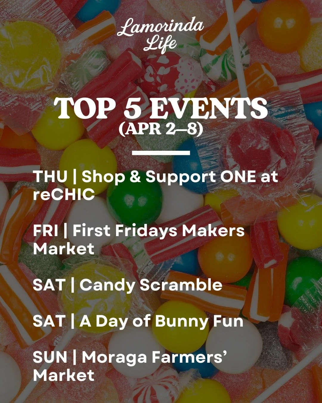 Easter weekend always sneaks up, but this one&rsquo;s pretty easy to plan around.

Thursday is a chance to support ONE and local schools at reCHIC, Friday brings First Fridays at Theatre Square, and Saturday is packed with kid-friendly stuff like the