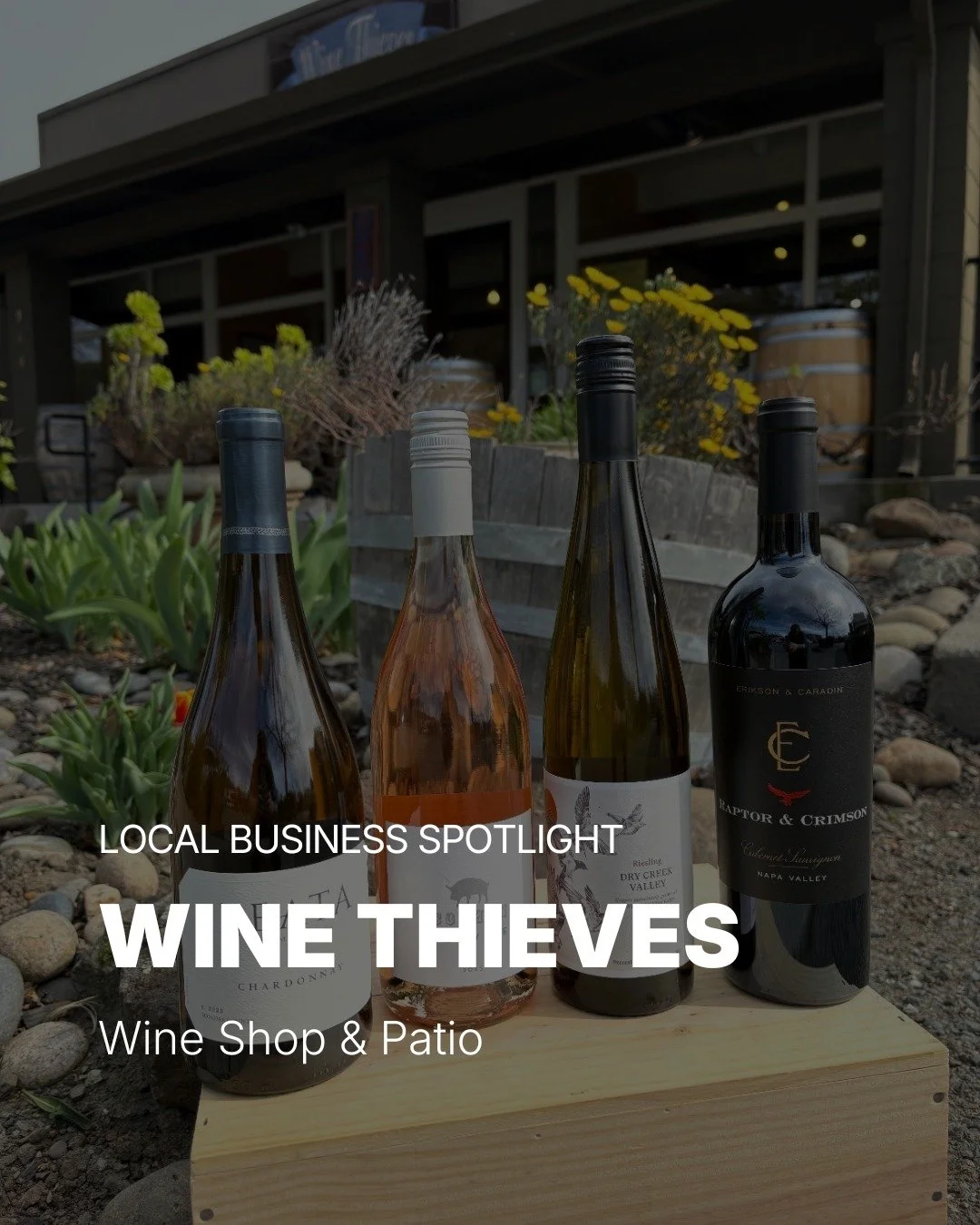 Wine Thieves is entering a new chapter under new owners Dan and Gennie Gorback, longtime Lamorinda locals who were already regulars before taking over the Lafayette wine shop.

The couple says they were drawn to the sense of community around the pati