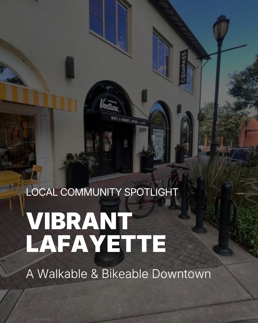 A local group thinking about what downtown Lafayette could look like over the next decade.

Vibrant Lafayette is a grassroots community initiative focused on walkability, local business vitality, events, and helping downtown feel more connected while