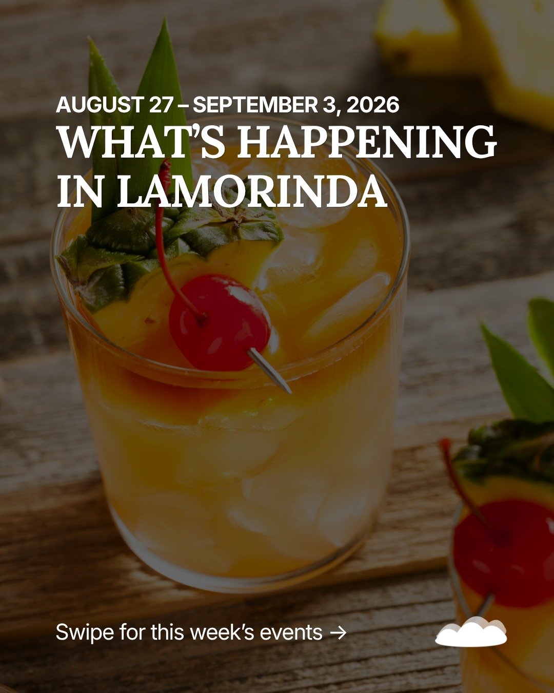 One of the busiest Lamorinda weekends in a while ends with a very Orinda afternoon.

Thursday brings 1980s pop and rock from Sixteen Scandals at Orinda Community Center Park. On Friday, Eric Ben&eacute;t performs at Siesta Valley Bowl. Saturday&rsquo