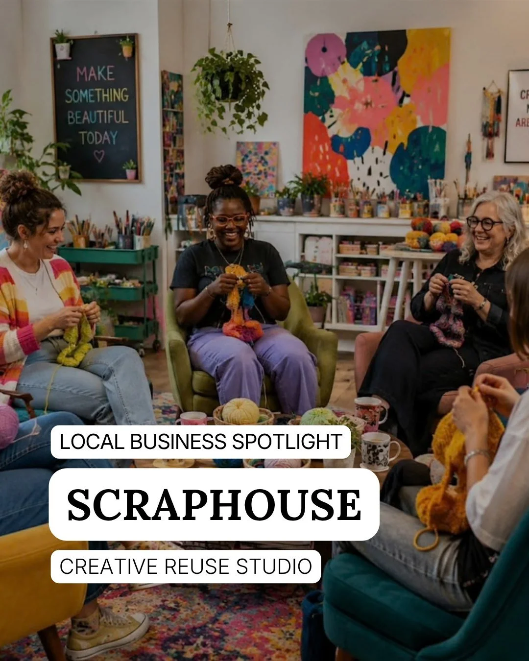 Scraphouse in Orinda is a creative reuse market and makers studio that gives surplus materials a second life.

It offers affordable creative supplies and welcomes artists, makers, tinkerers, and beginners. Upcoming events include Ceramic Altars on Oc