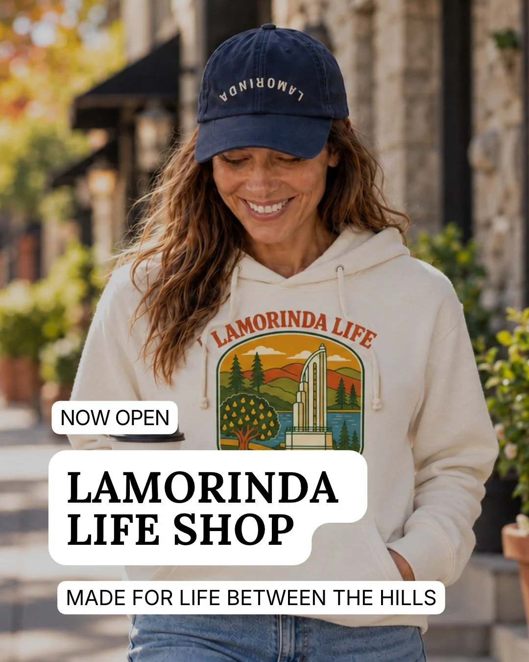 A little local pride, made to wear.

The Lamorinda Life Shop is now open, with locally inspired tees, hoodies, and embroidered hats celebrating Lafayette, Moraga, and Orinda.

I&rsquo;m excited to share these with you. Take a look at the link in bio,