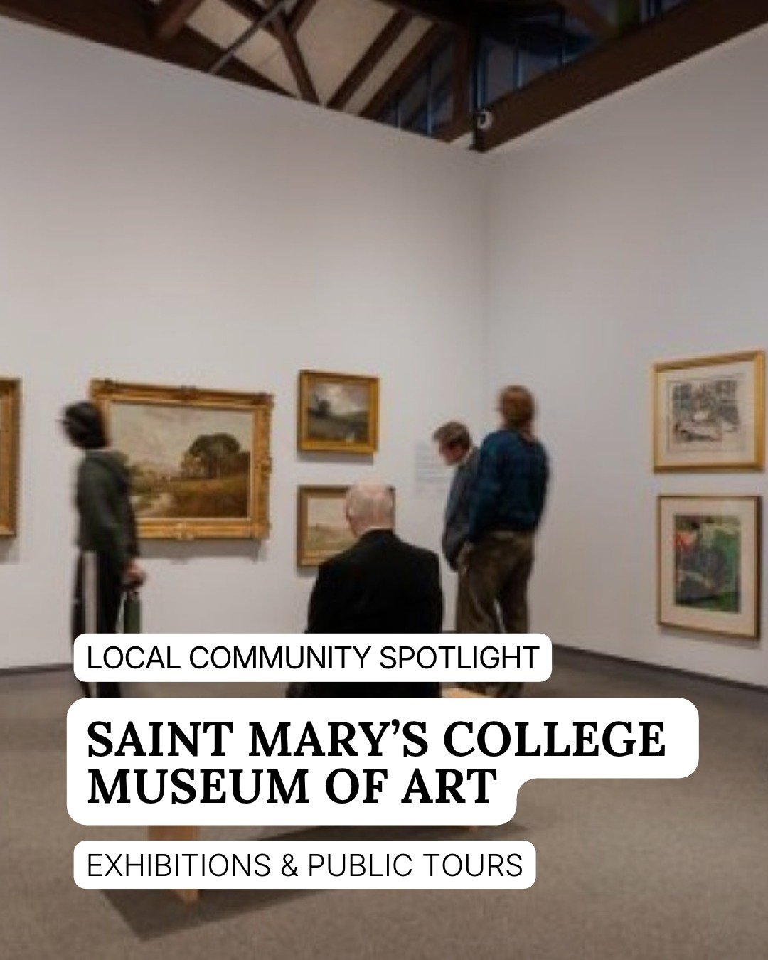 Saint Mary&rsquo;s College Museum of Art offers free exhibitions and public programs on the college&rsquo;s Moraga campus.

Current shows feature Malcolm Kenter&rsquo;s paintings inspired by San Francisco architecture, women artists and the female ga