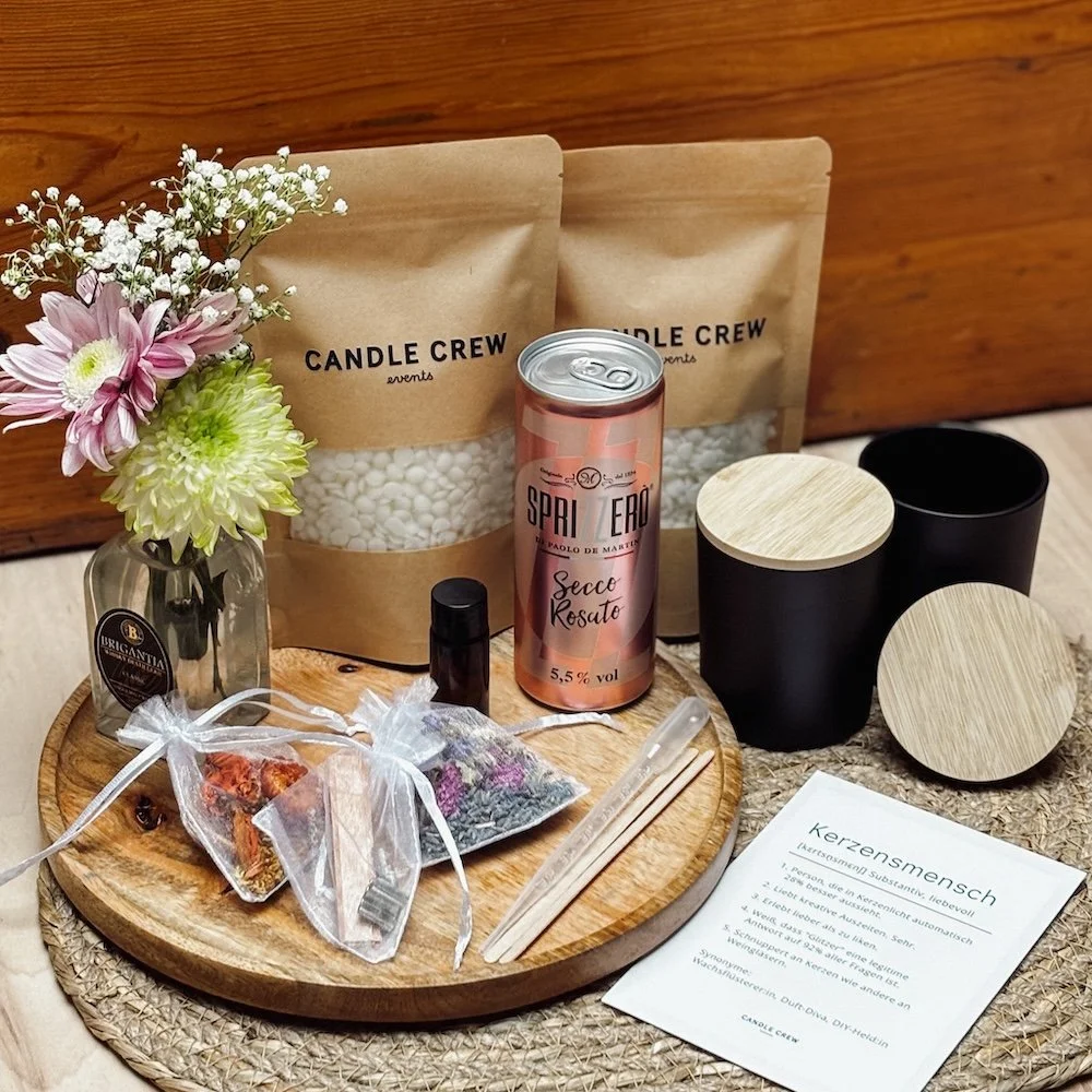 Kerzen selber machen set - Candle Crew Events