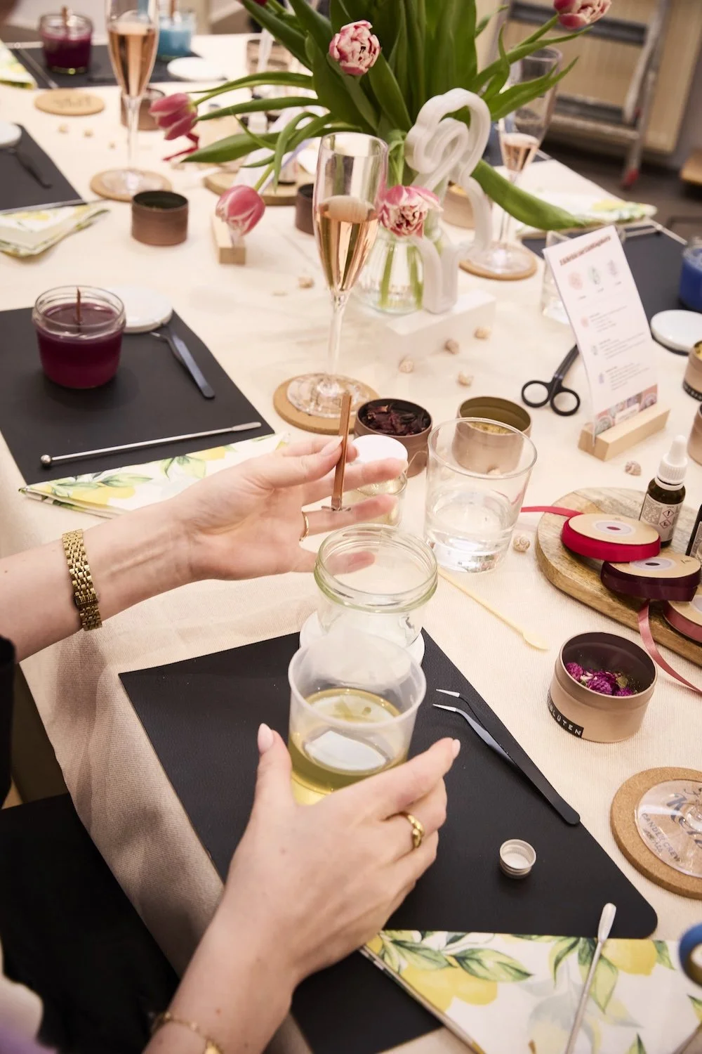 Kerzen selber machen Workshop - Candle Crew Events