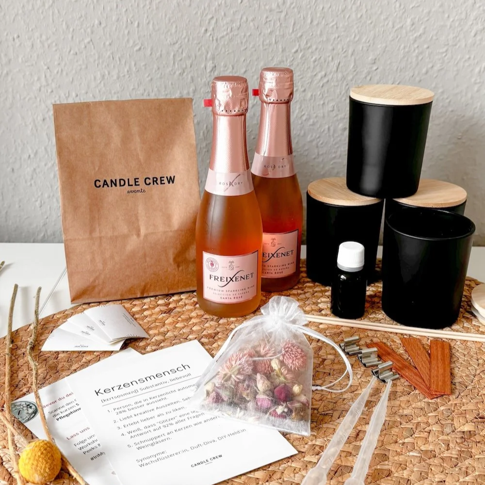 Candles & Cheers DIY Box - Noir Edition 🖤