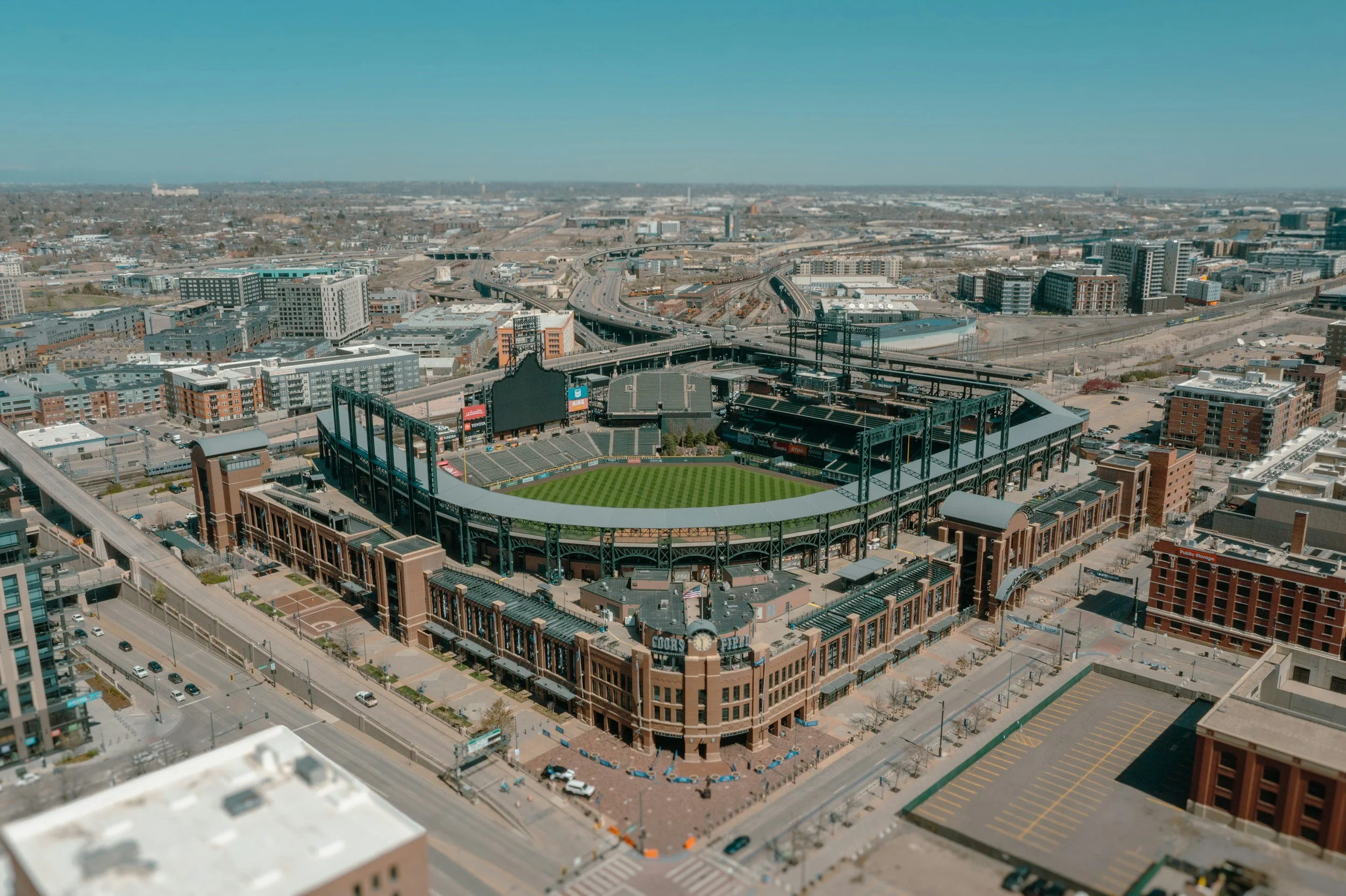 coors field colorado rockies drone kloudpilot