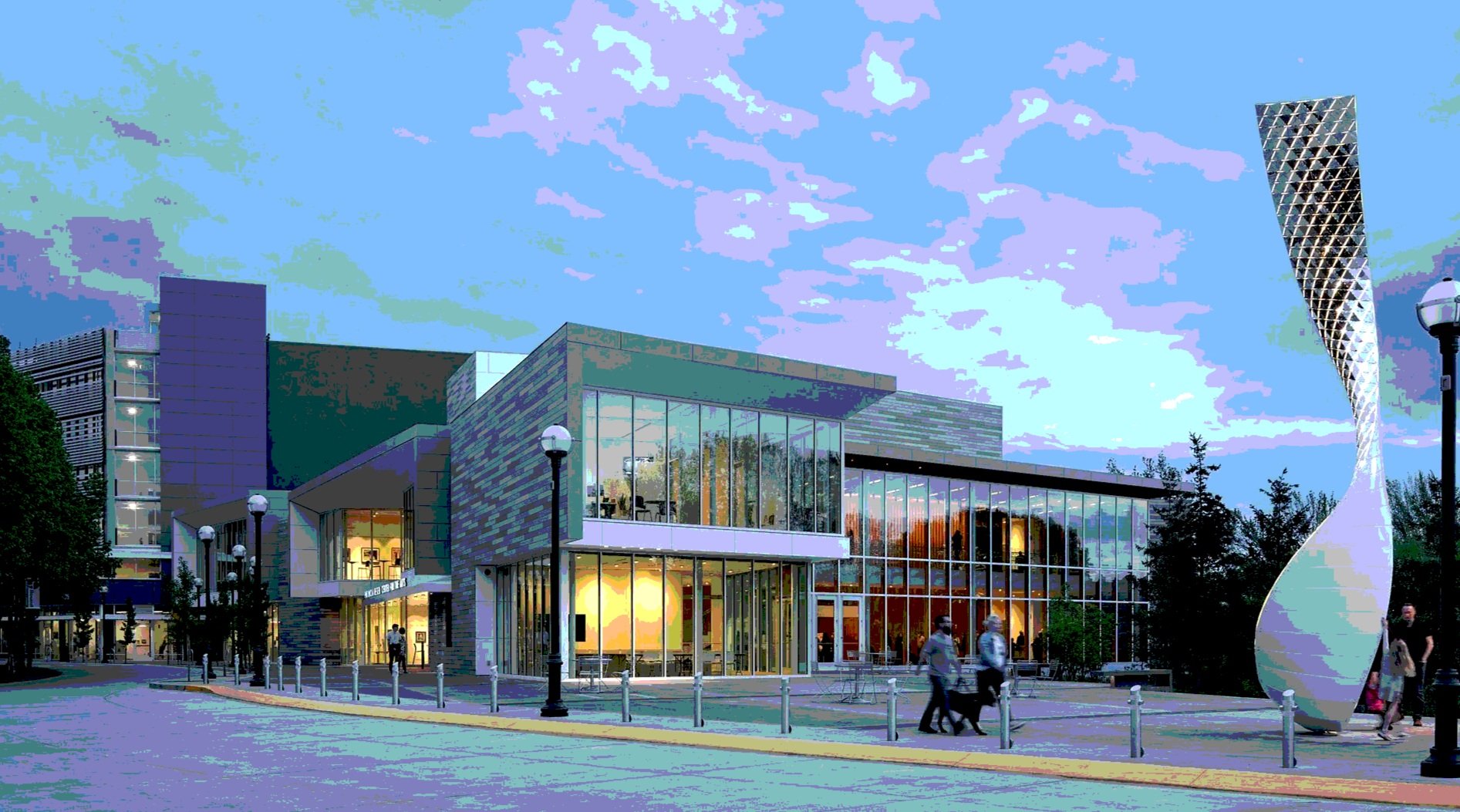 Patricia Reser Center for the Arts exterior
