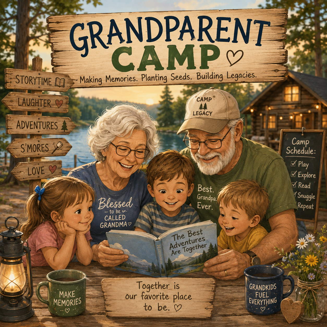GRANDPARENT CAMP | Creating Lifelong Memories With Grandkids