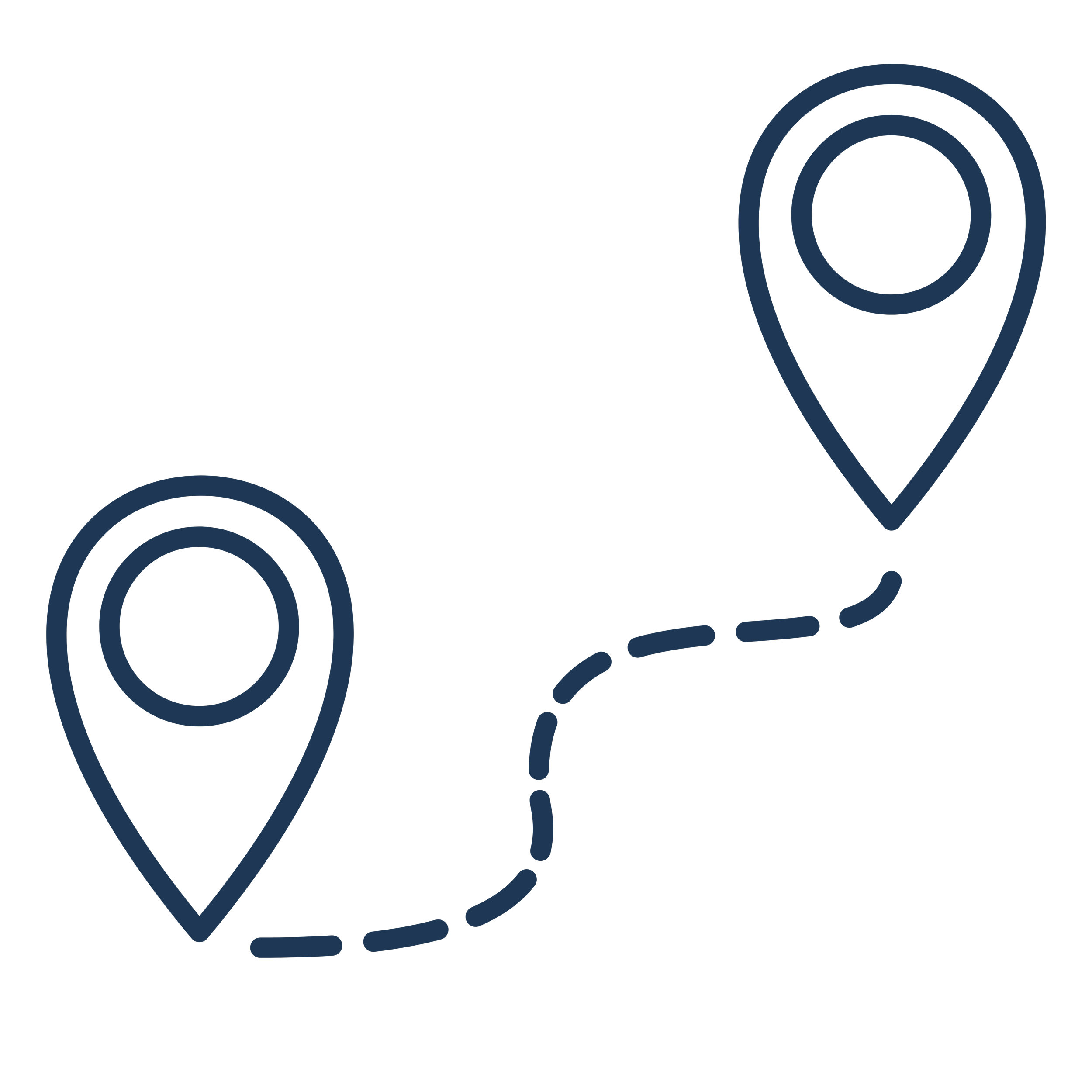 Map with location markers, including a prominent location pin symbol.