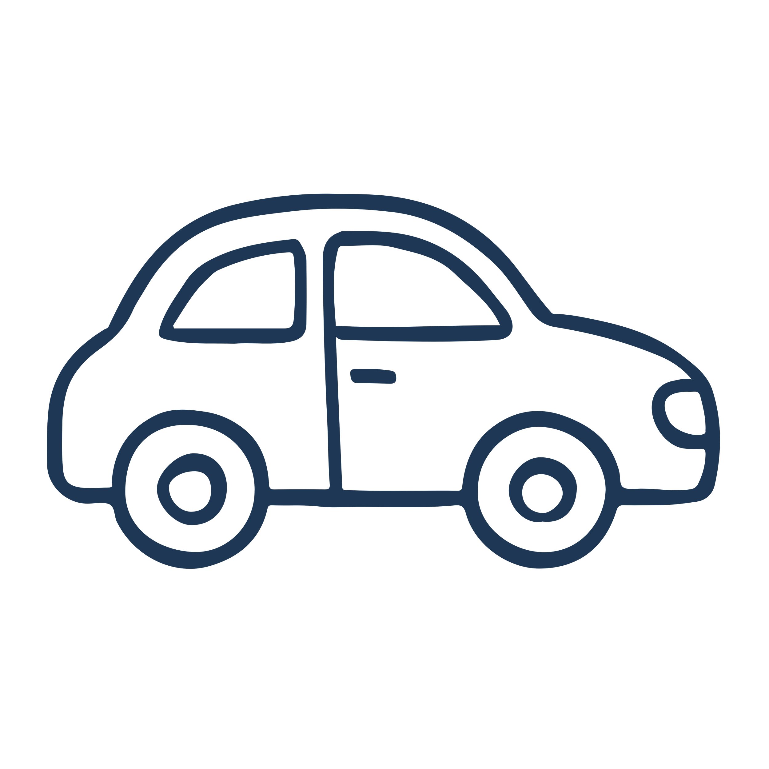 Outline or icon of a car in dark blue on a black background.