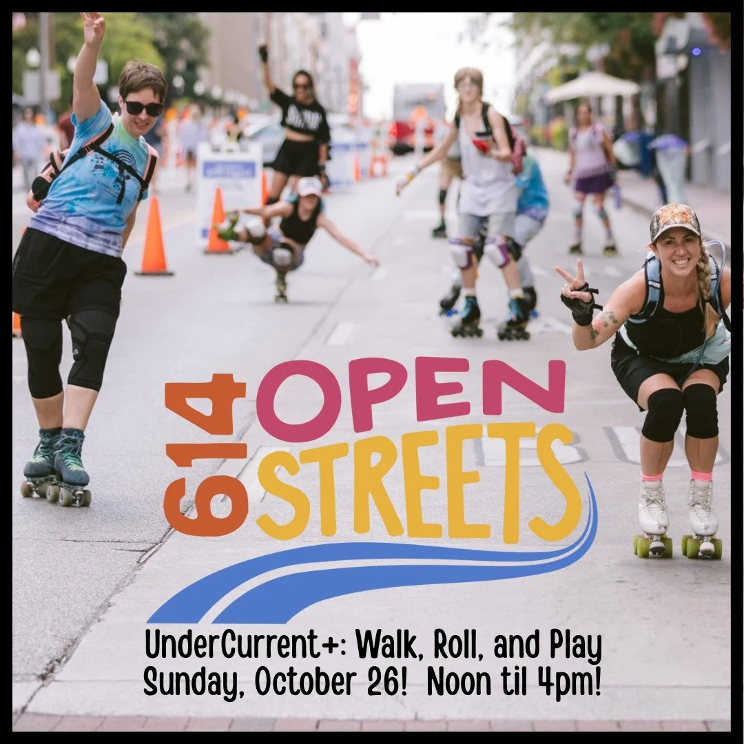 Downtown Columbus Inc. is partnering with Columbus City Councilmember Lourdes Barroso de Padilla for the last UnderCurrent: Walk, Roll, and Play, an Open Streets 614 event of this season. The FREE series will shut down High Street extending to Town S