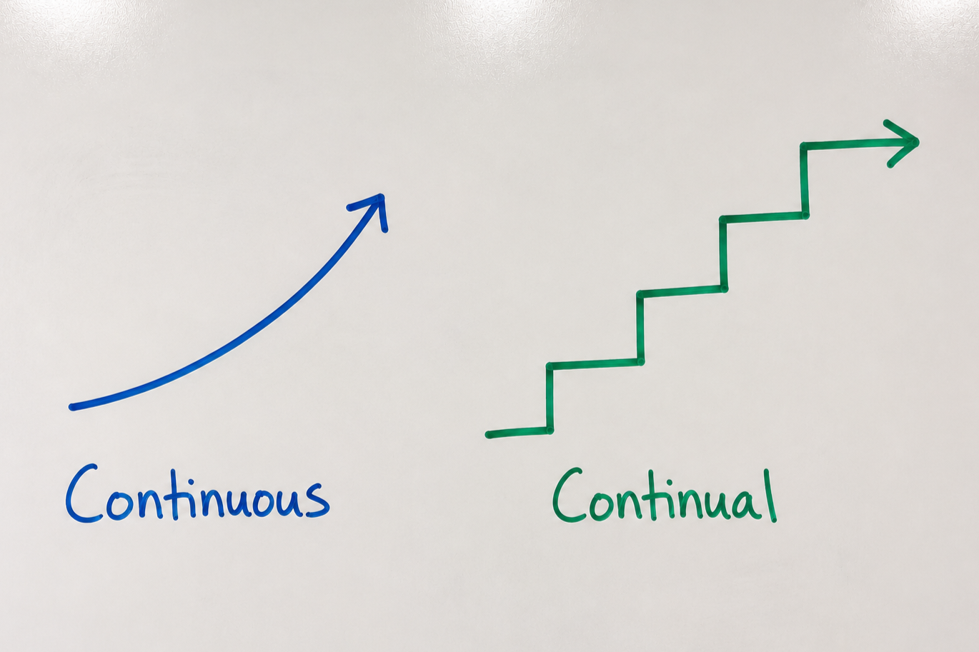 Continuous improvement or continual improvement? Does the difference matter?