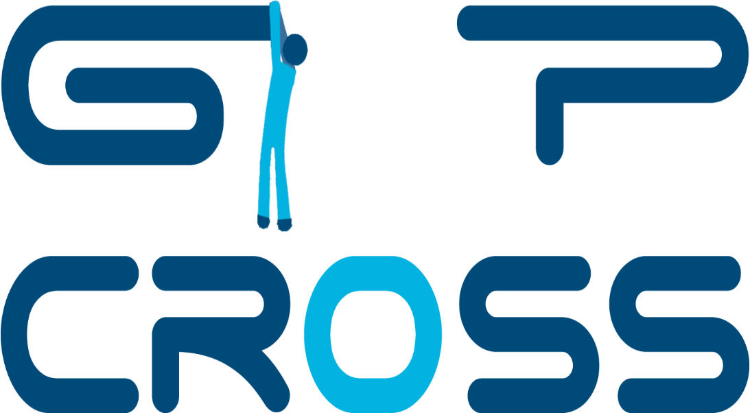 GapCross logo modified with the "A" becoming a person hanging precariously off the "G" to symbolize a 404 error.