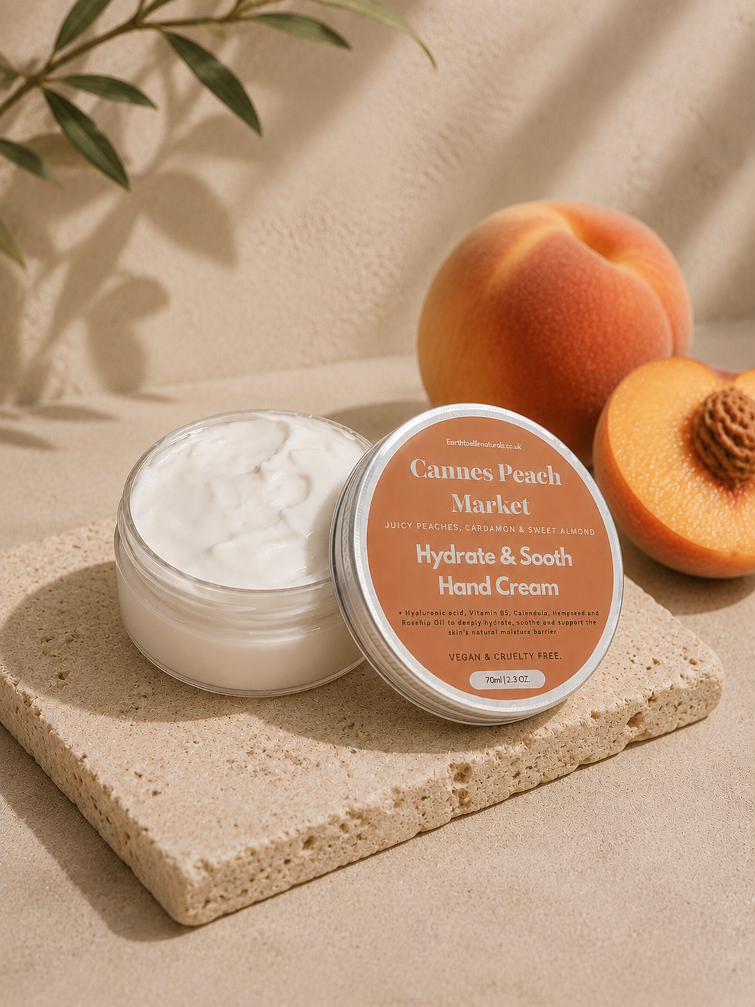 Cannes Peach Market Hydrate & Soothe Hand Cream