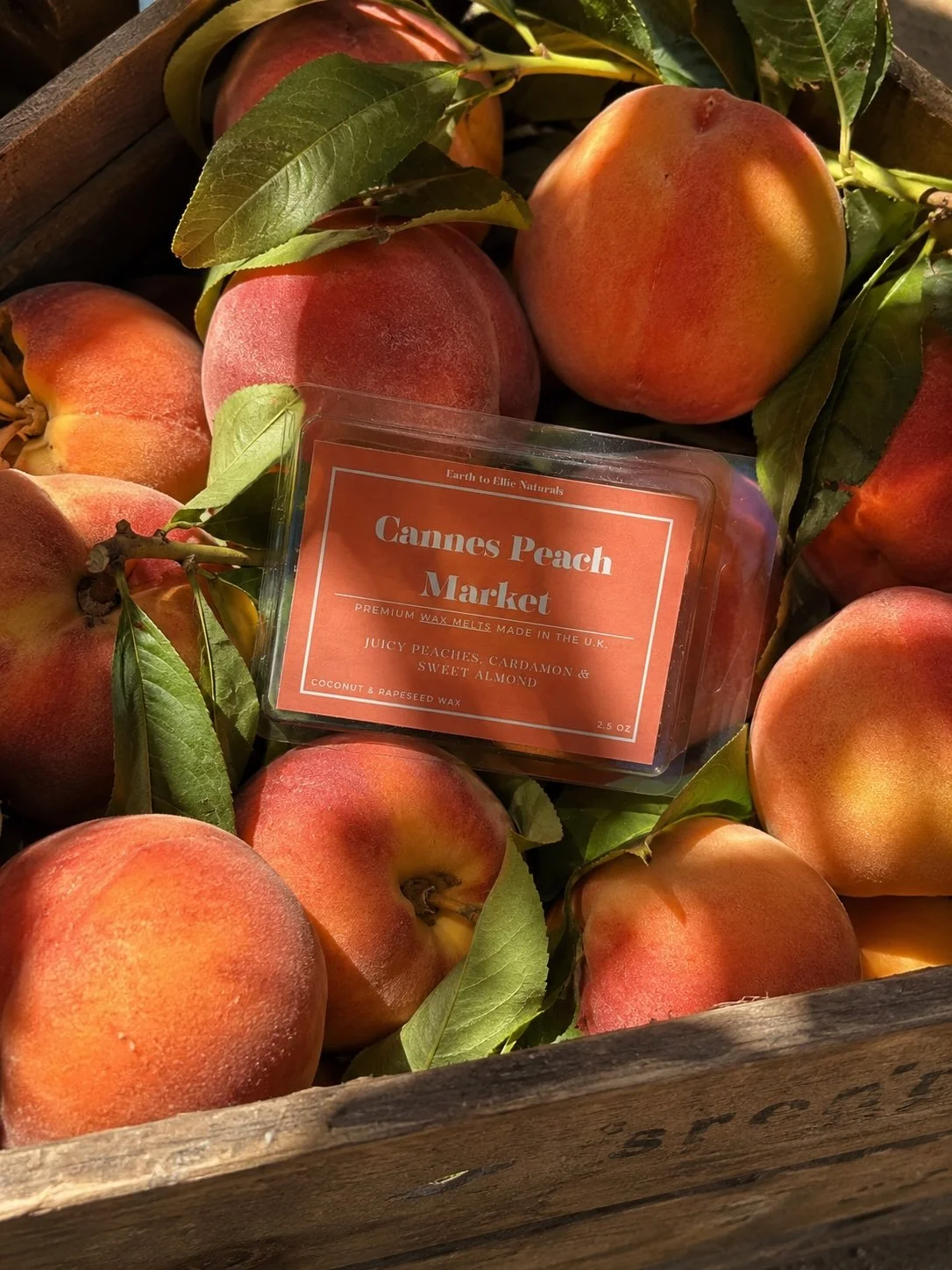 Cannes Peach Market Wax Melts