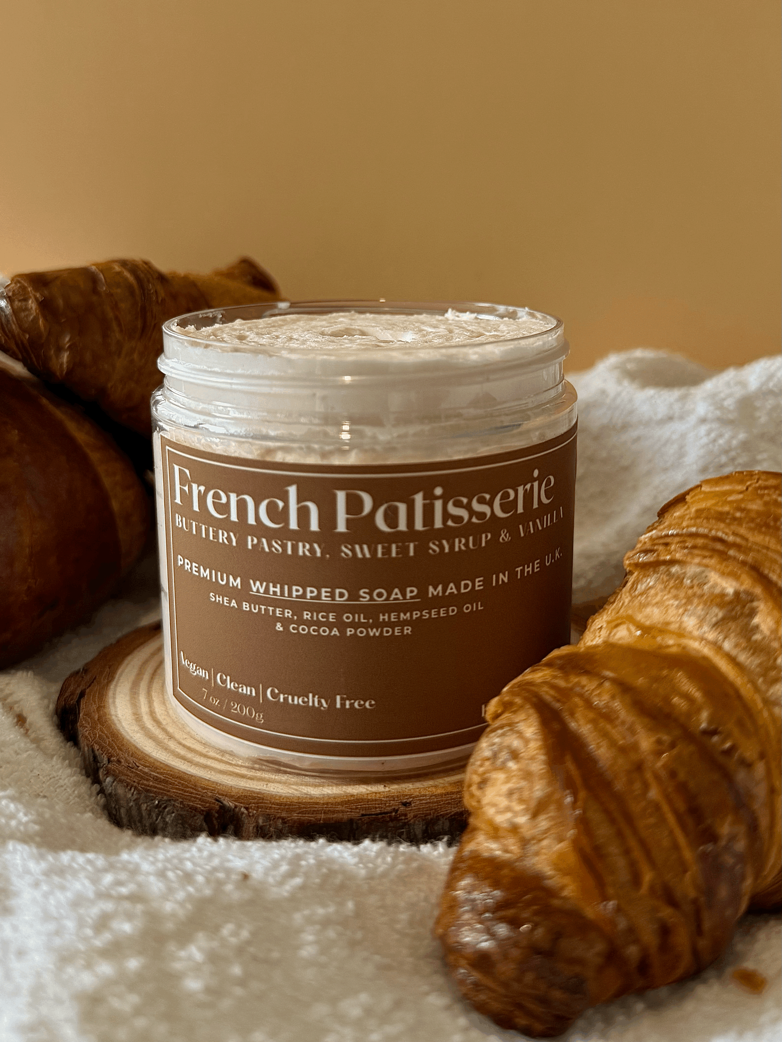 French Patisserie Whipped Soap & Shaving Creme