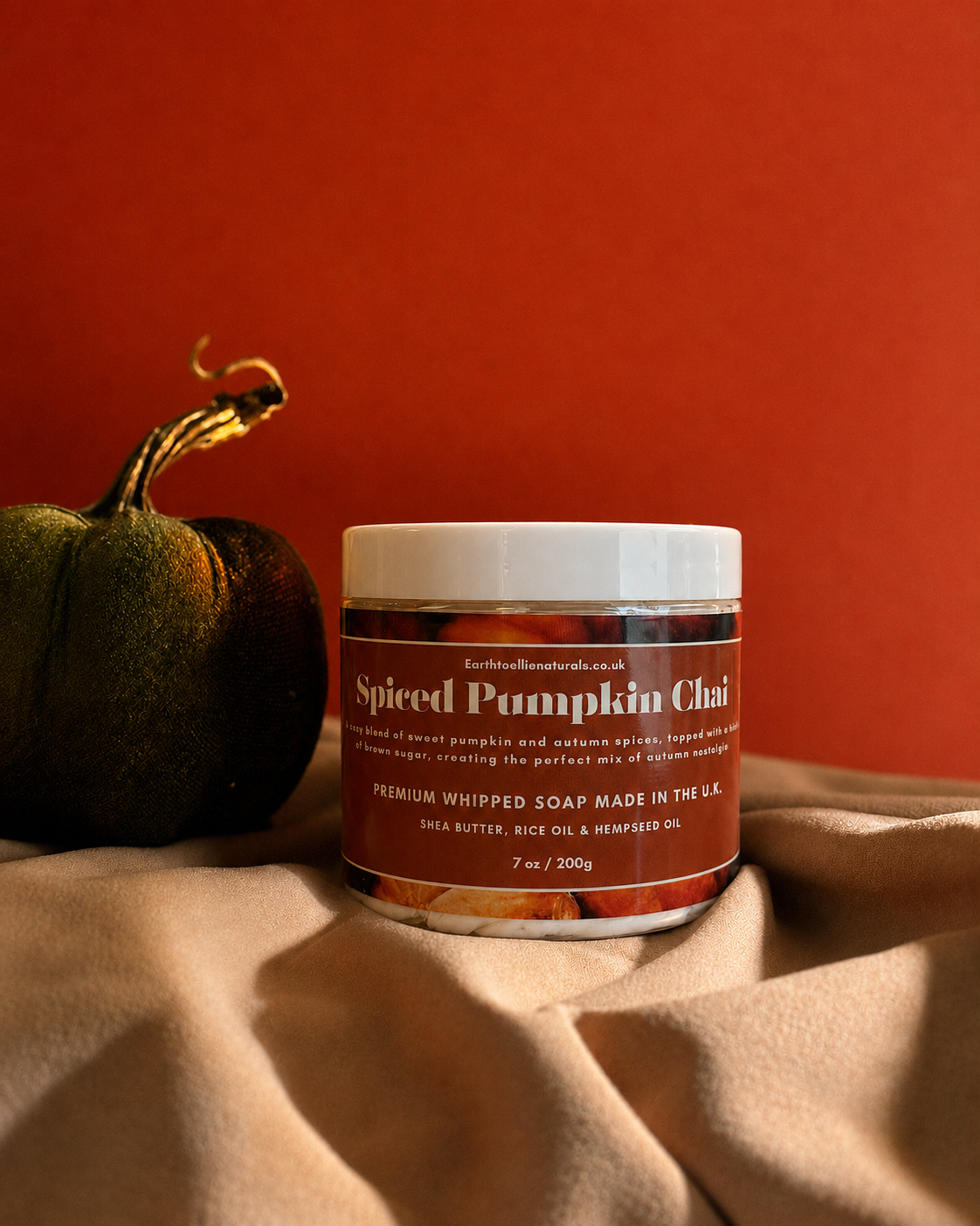 Spiced Pumpkin Chai Whipped Soap
