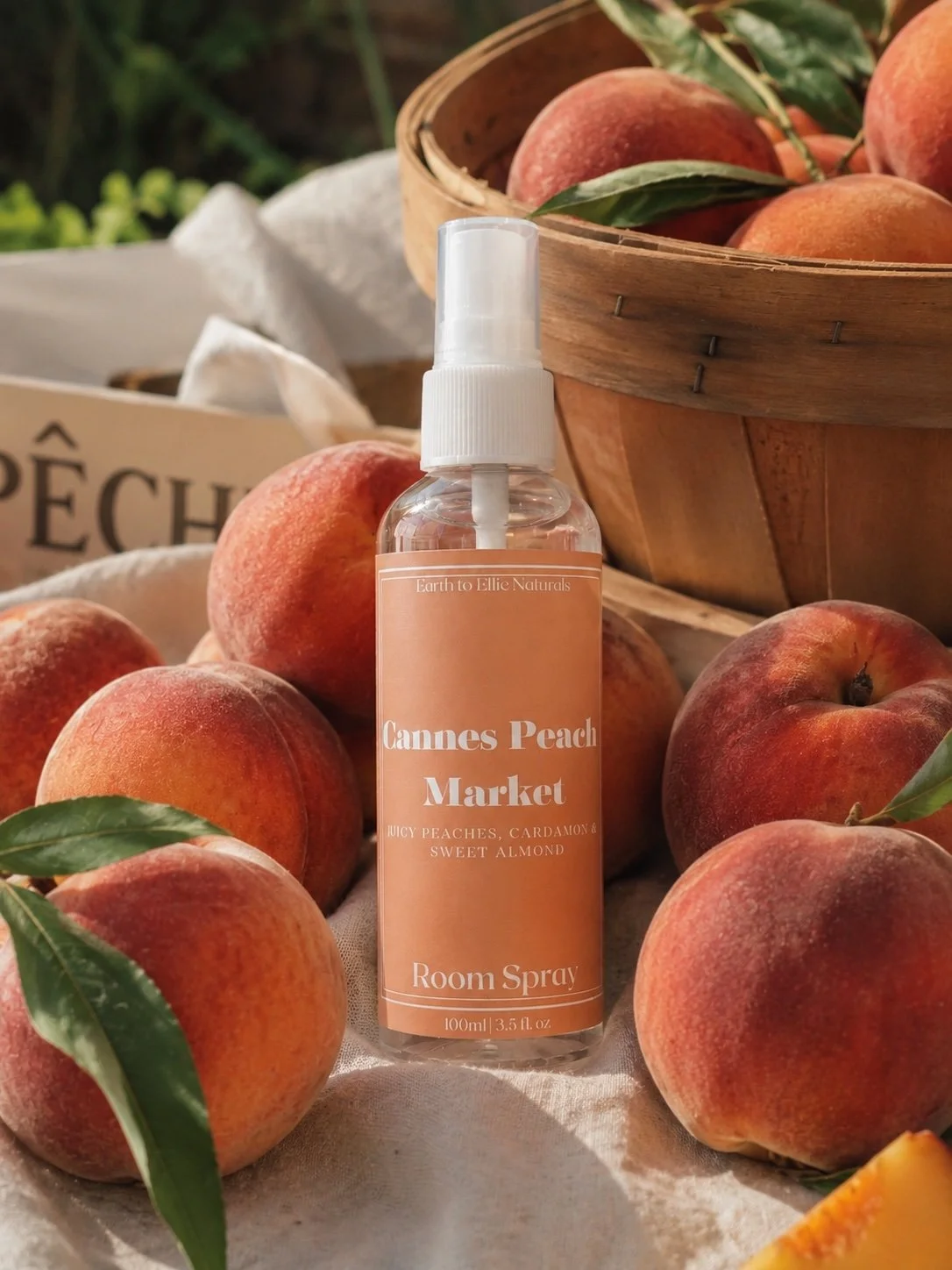 Cannes Peach Market Room & Linen Spray