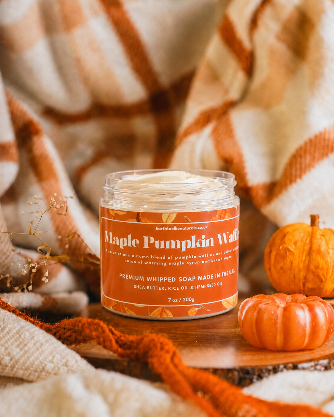 Maple Pumpkin Waffles Whipped Soap