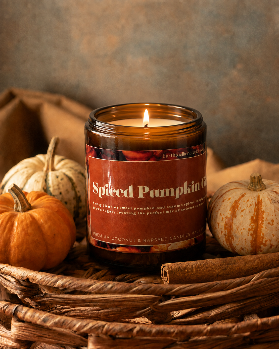 Spiced Pumpkin Chai Luxury Candle