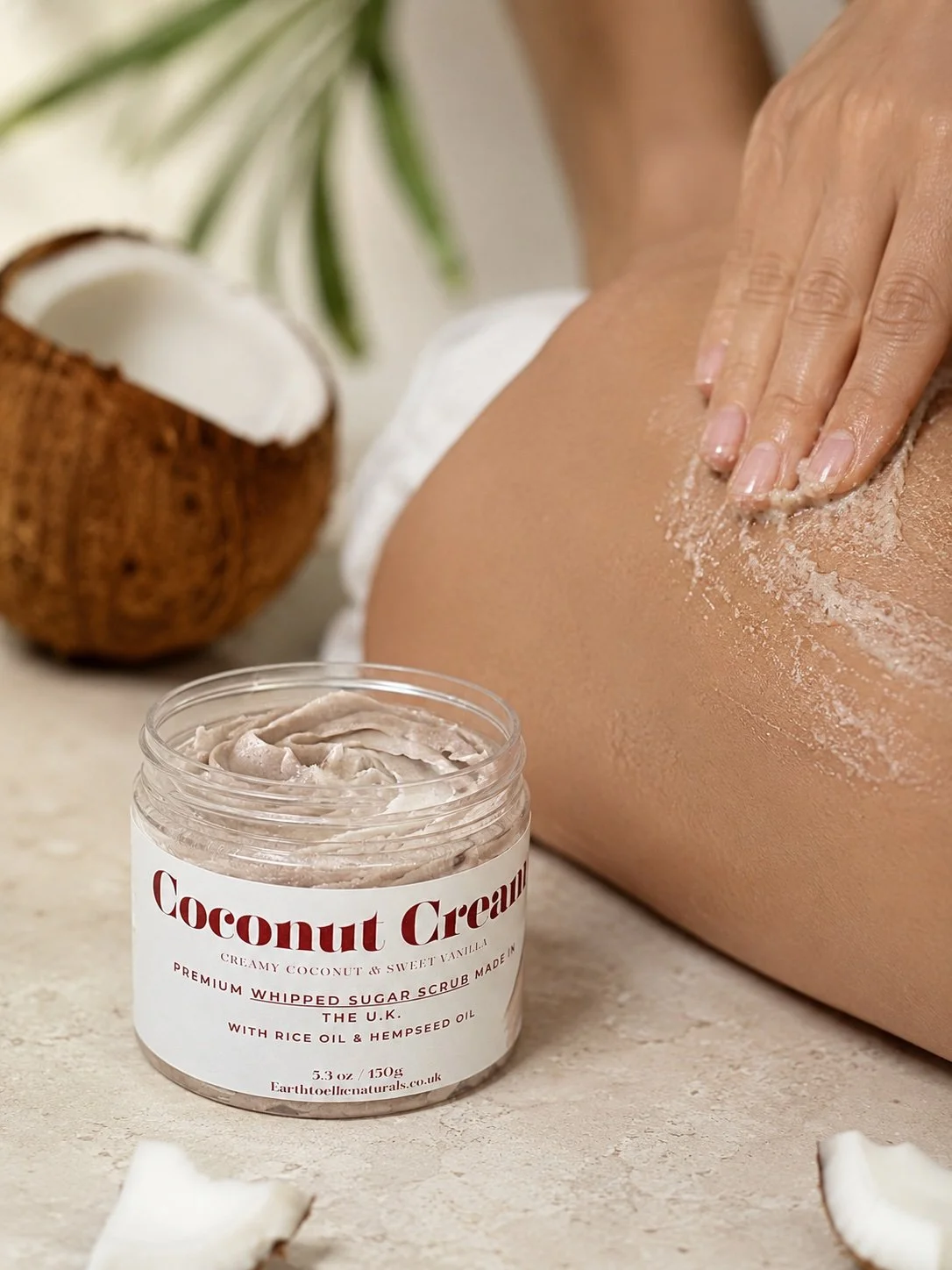 Coconut Cream Whipped Sugar Scrub