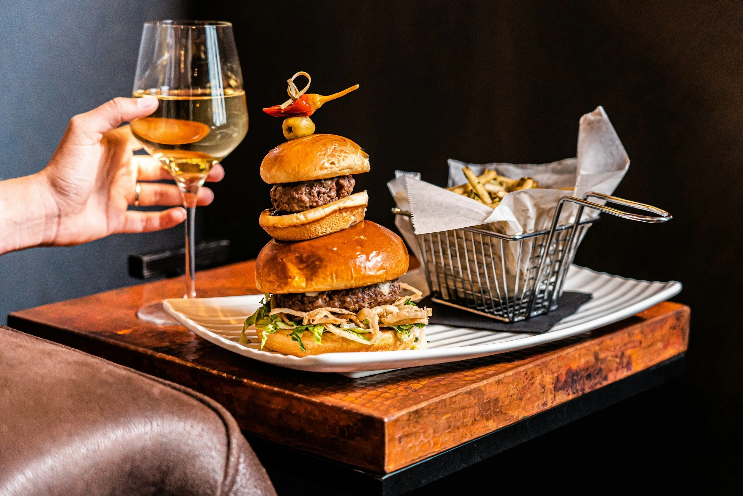 Wumami and Nouveau Wine and Smash Burger Specials