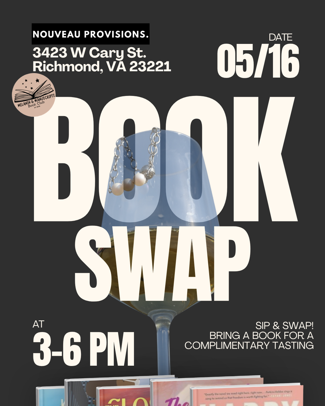 Book Swap Collaboration with Melanin and Manuscripts