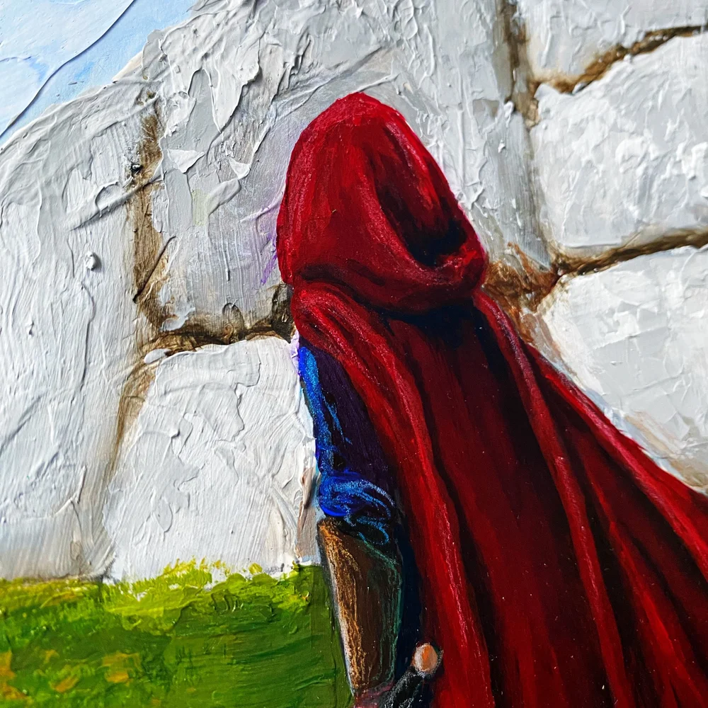 The Wall - Original Mixed Media Art — Sunshadeau Arts