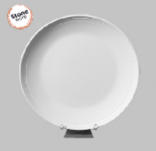 Rimmed Salad Plate