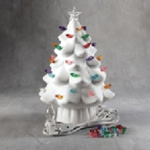 Lighted Christmas Tree