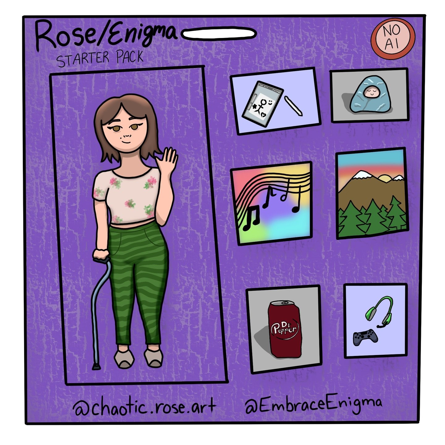 My starter pack for now! I have so many interests and things I like so it&rsquo;s hard to choose 🙃
✦ . 　⁺ 　 . ✦ . 　⁺ 　 . ✦
I&rsquo;m open to critique, and open for commissions if you like what you see 😊
✦ . 　⁺ 　 . ✦ . 　⁺ 　 . ✦
#artiststarterpack #m