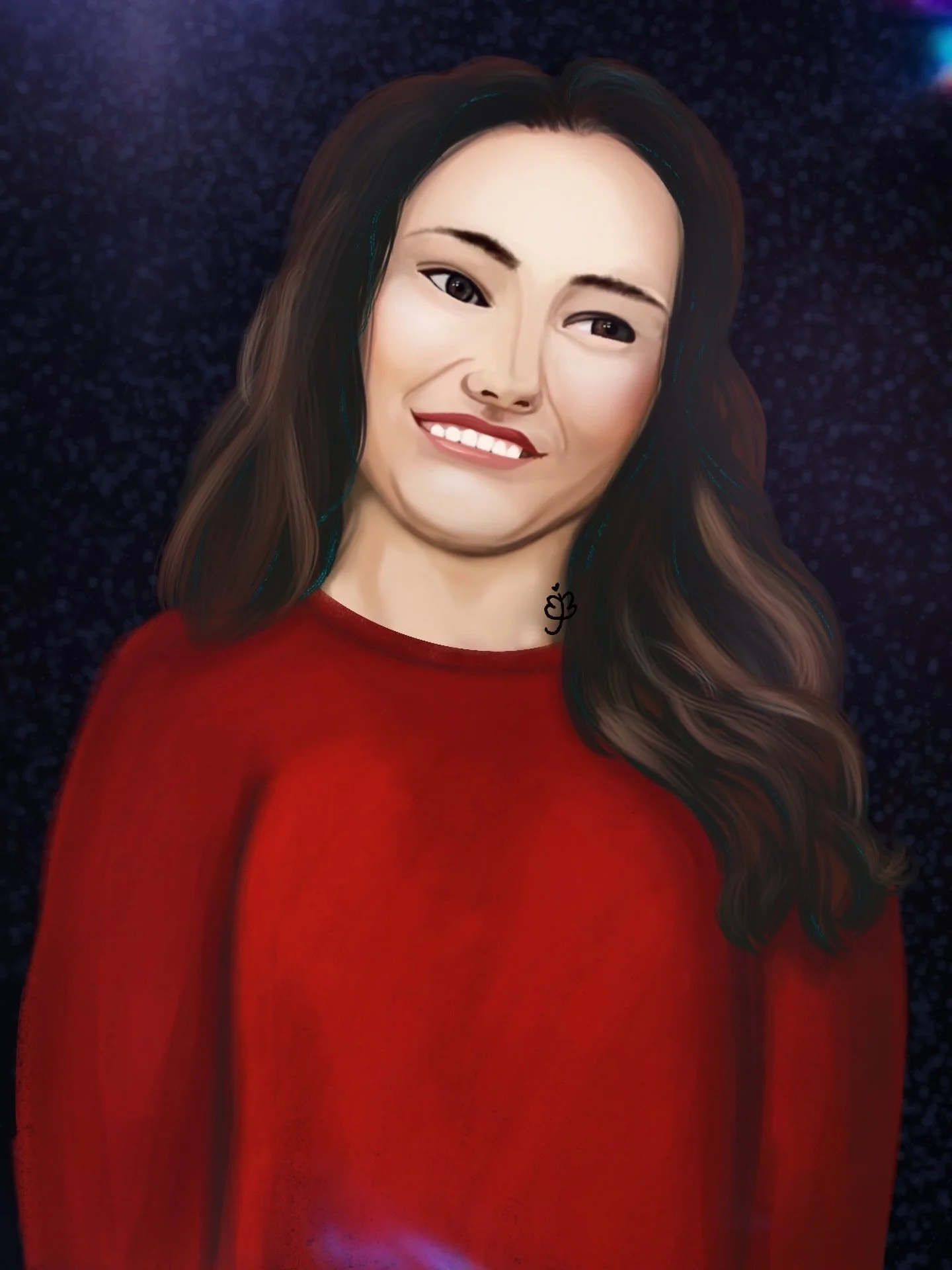 Lunata
This is a face claim of one of my alters (yes I have DID, some alters are okay with being posted and others are not. don&rsquo;t be rude, thank you.). The model I used for reference is Liza Soberano, I think.

#faceclaim #digitalportrait #proc