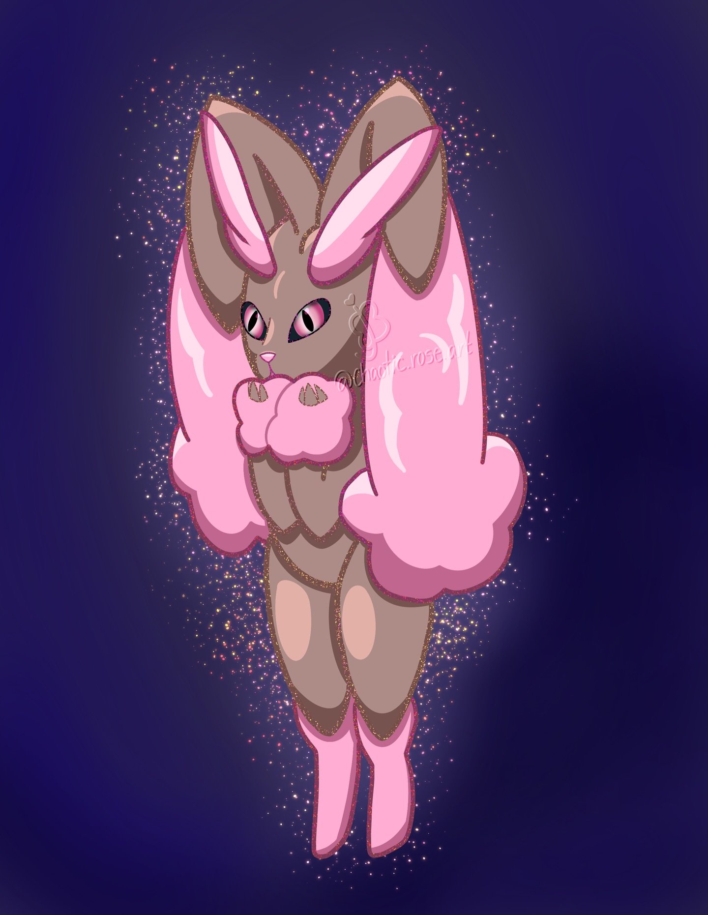 I have a shiny Lopunny, so I drew it! 
#pokemon #digitalart #pokemonfanart #procreate #pokemonza