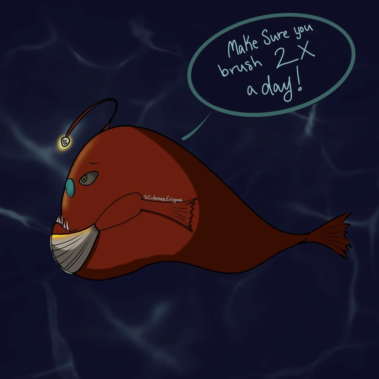 Dentist angler fish!