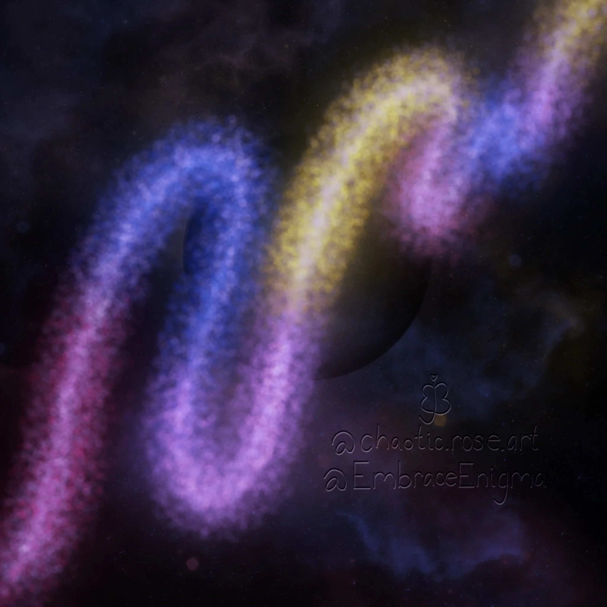 Enigmatic Galaxy doodle ✨