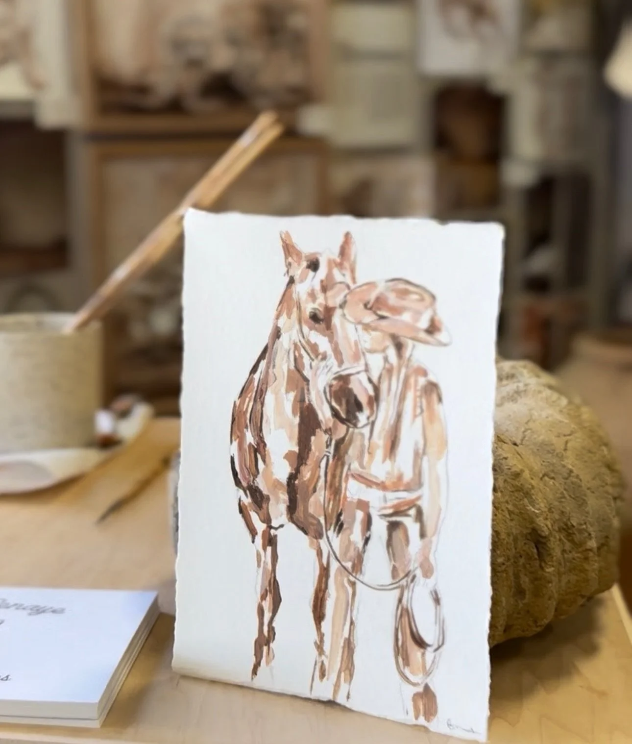 A few new small paintings