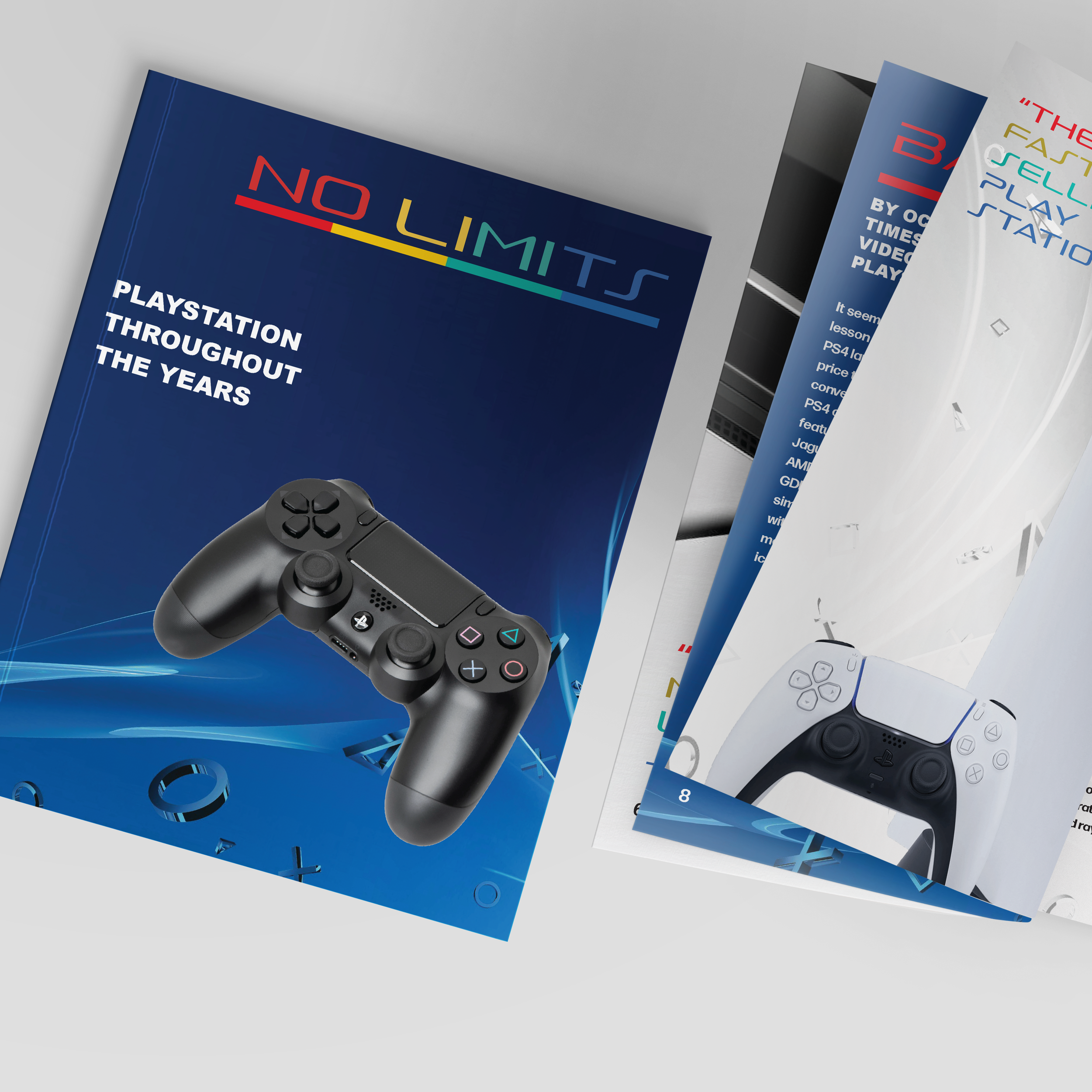 Brochure: No Limits mockup