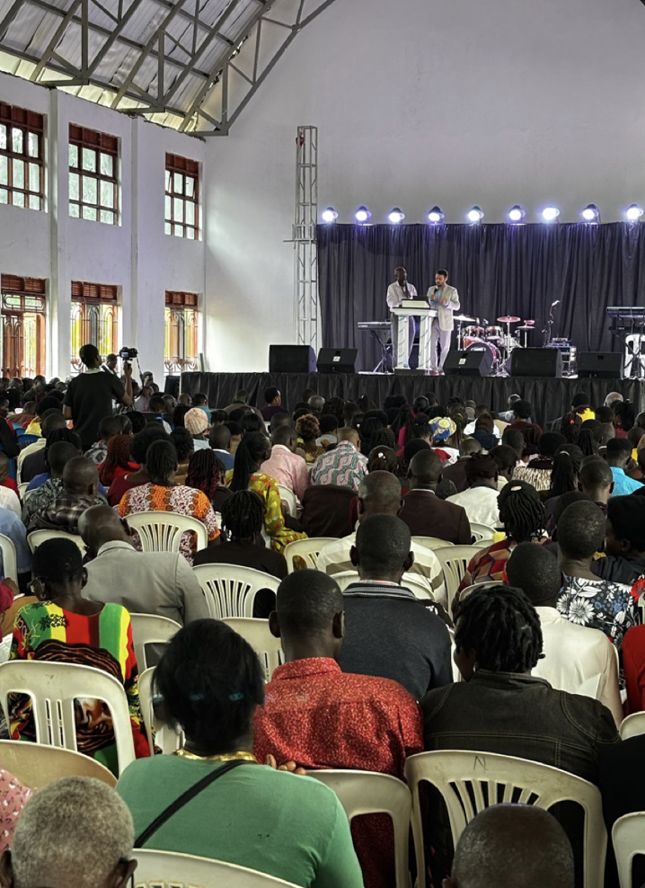 Pastors and business leaders conference in Uganda in 2025 supported by River Ventures.
