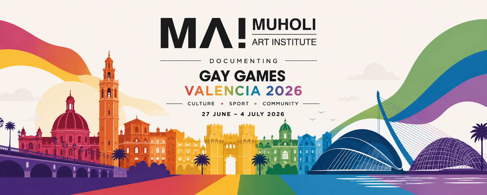 Muholi Art Institute Heads to Valencia for Gay Games 2026