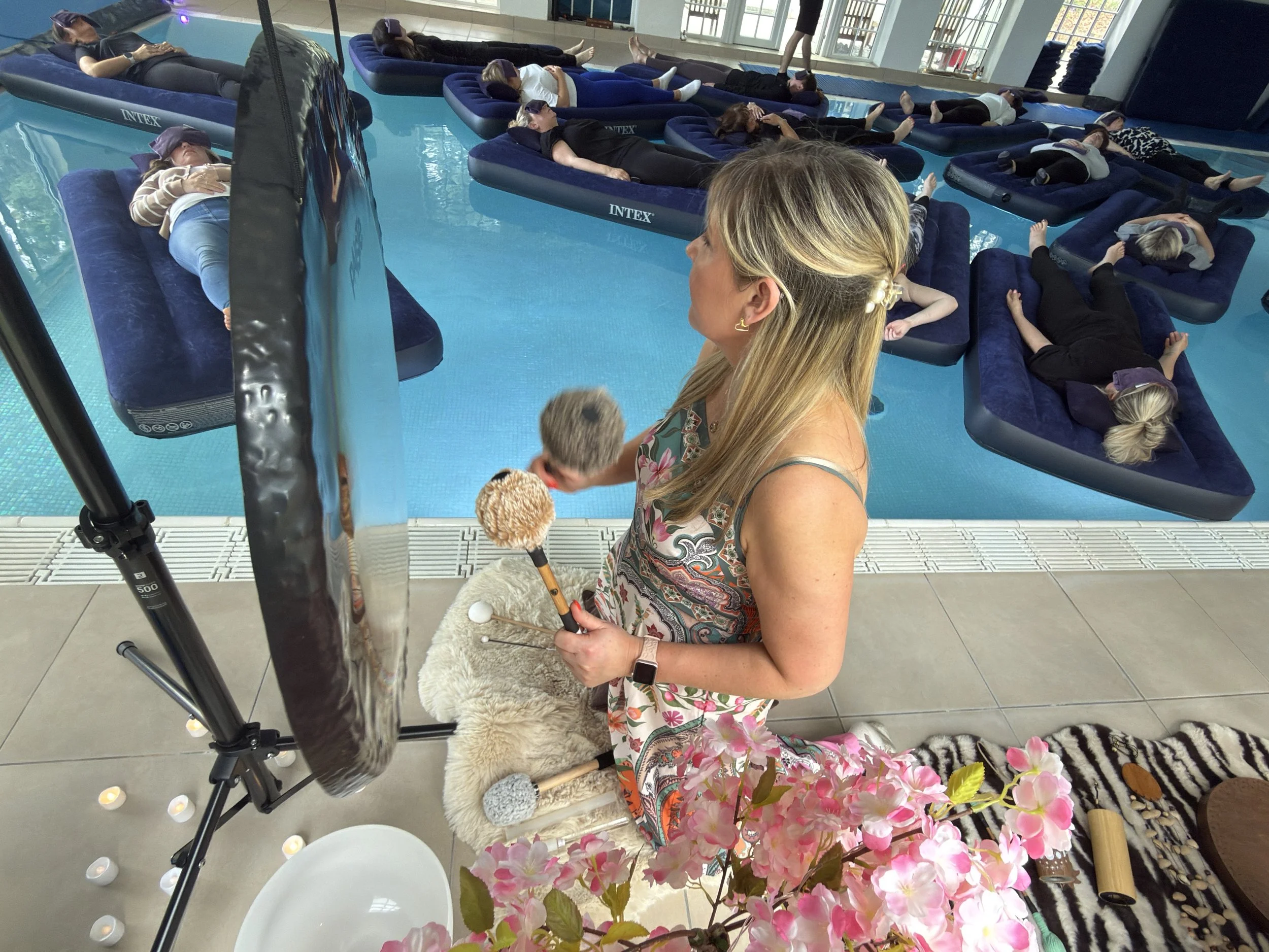 Shell Cox Wellness Immersive Floating Sound Bath Experience Brentwood Essex