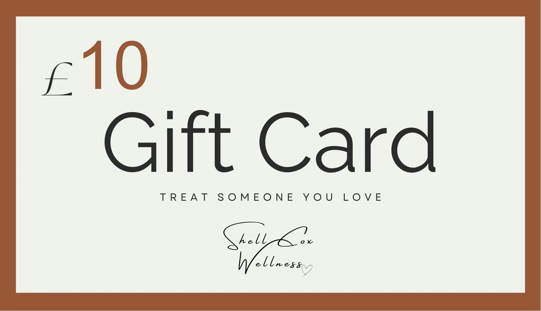 £10 Flotation Sound Bath Meditation Gift Card