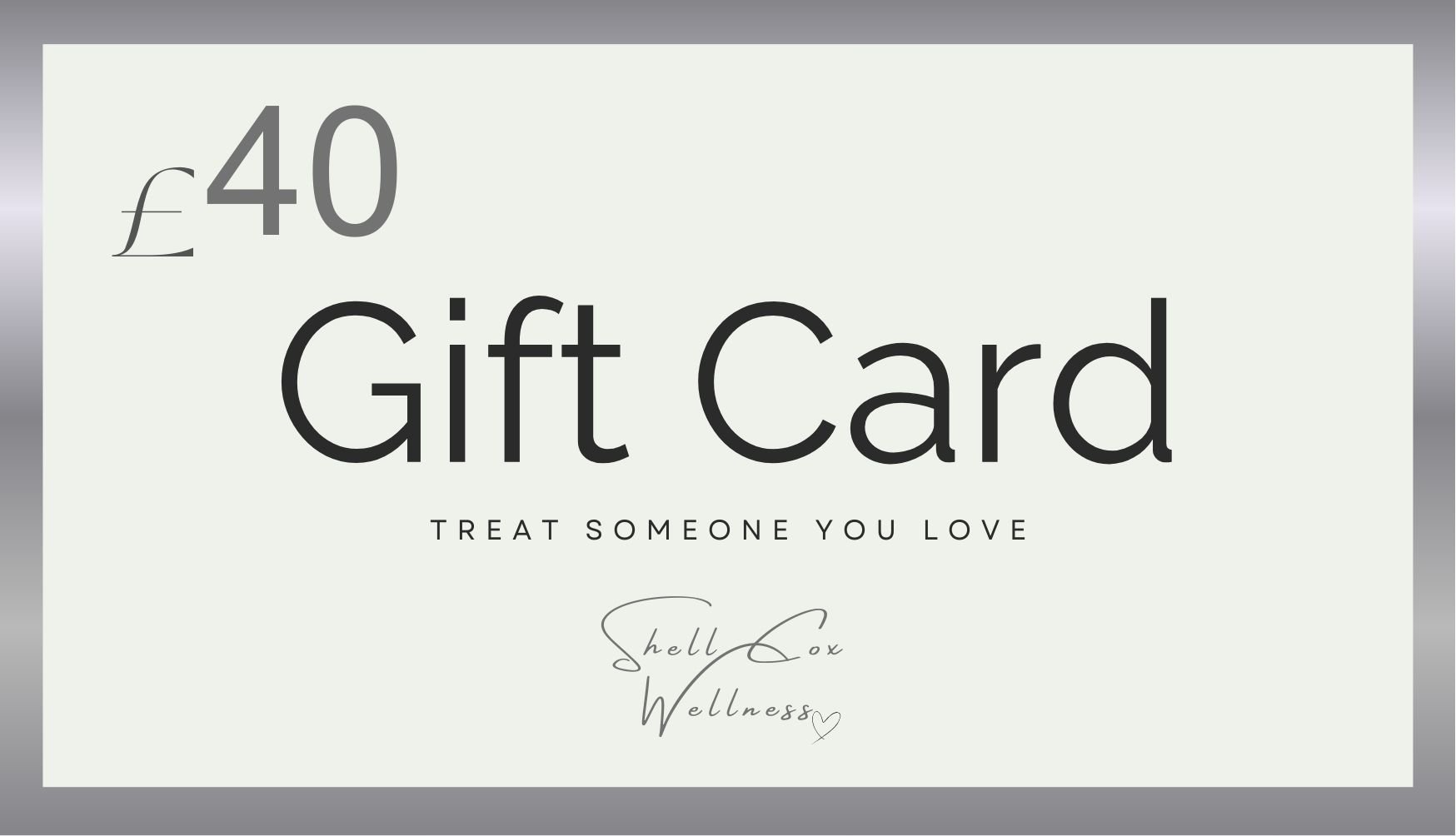 £40 Flotation Sound Bath Meditation Gift Card