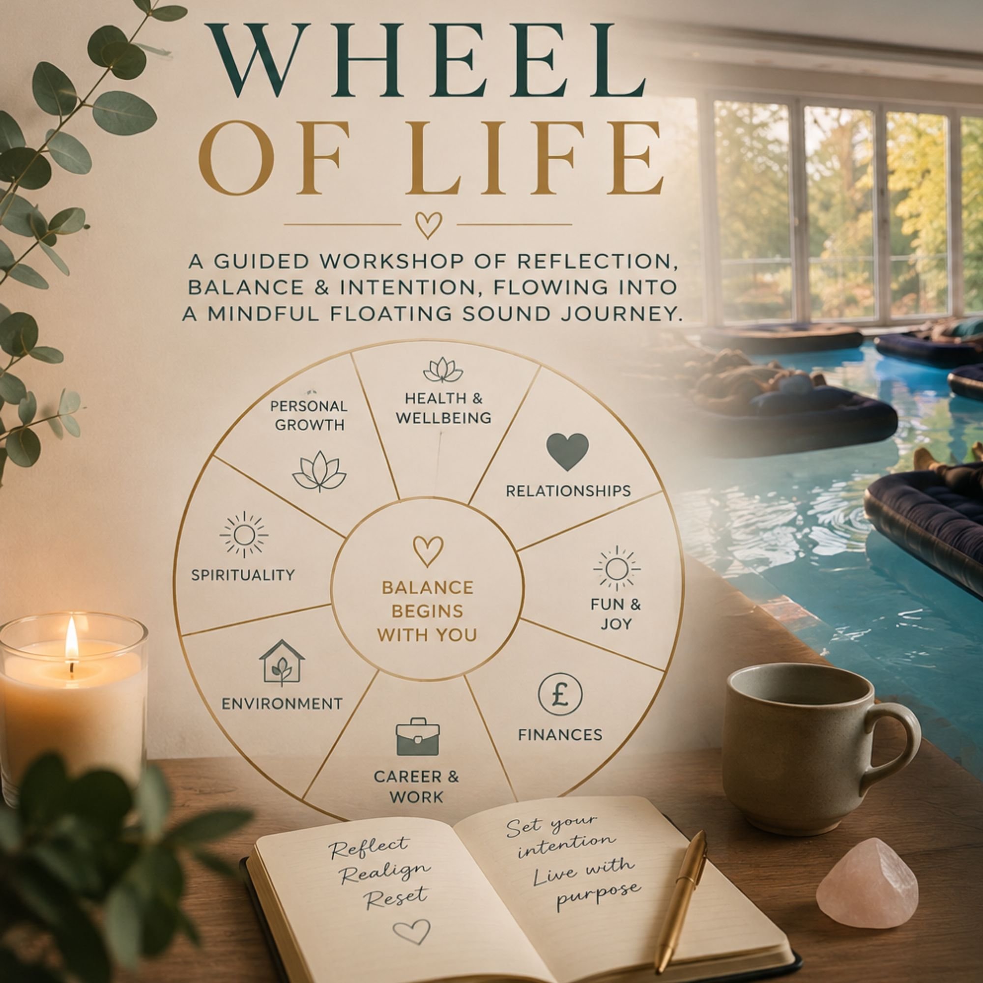 6Sep26 | 4:00pm - 6:30pm Wheel of Life