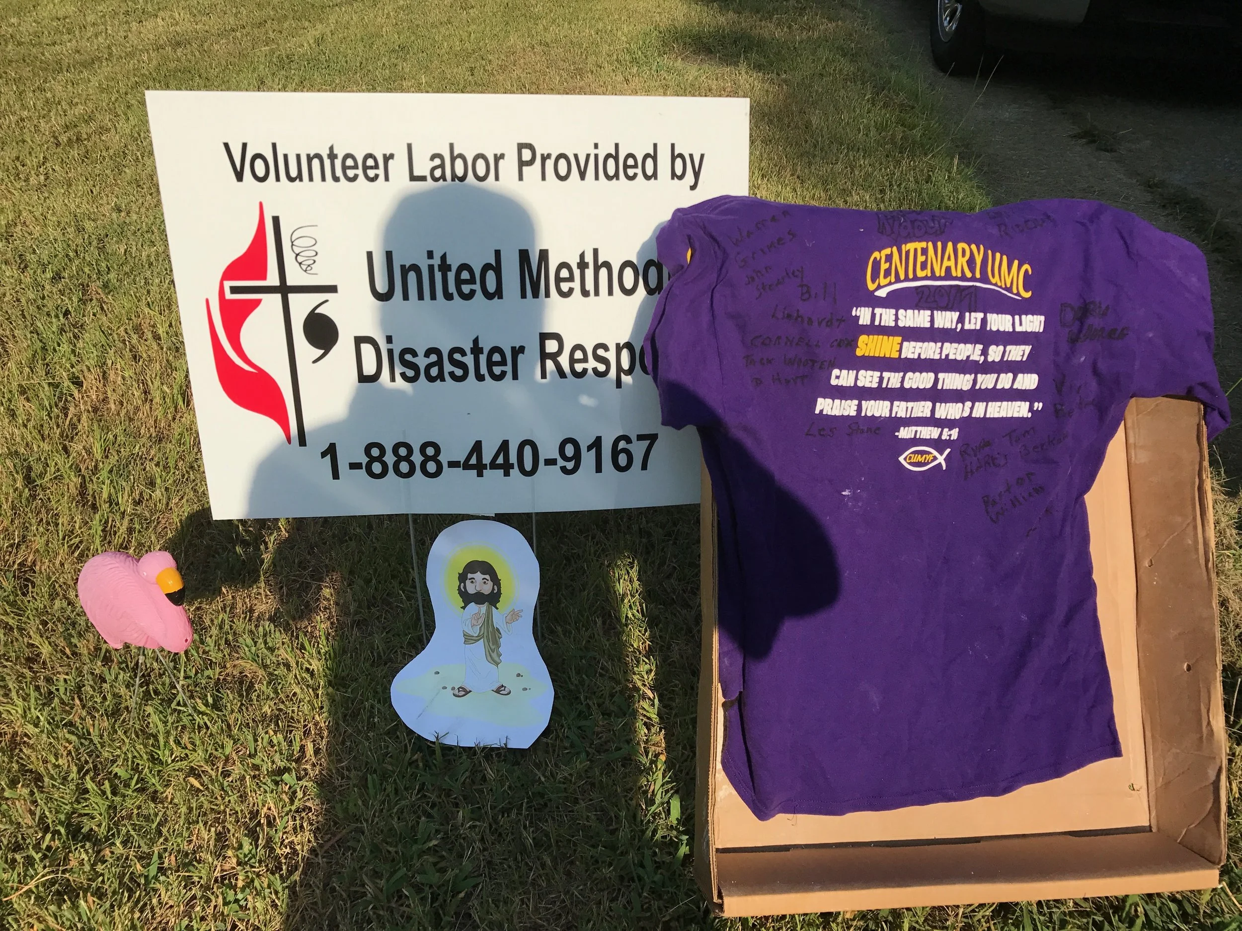 Habitat for Humanity team from Centenary UMC in Smithfield, NC