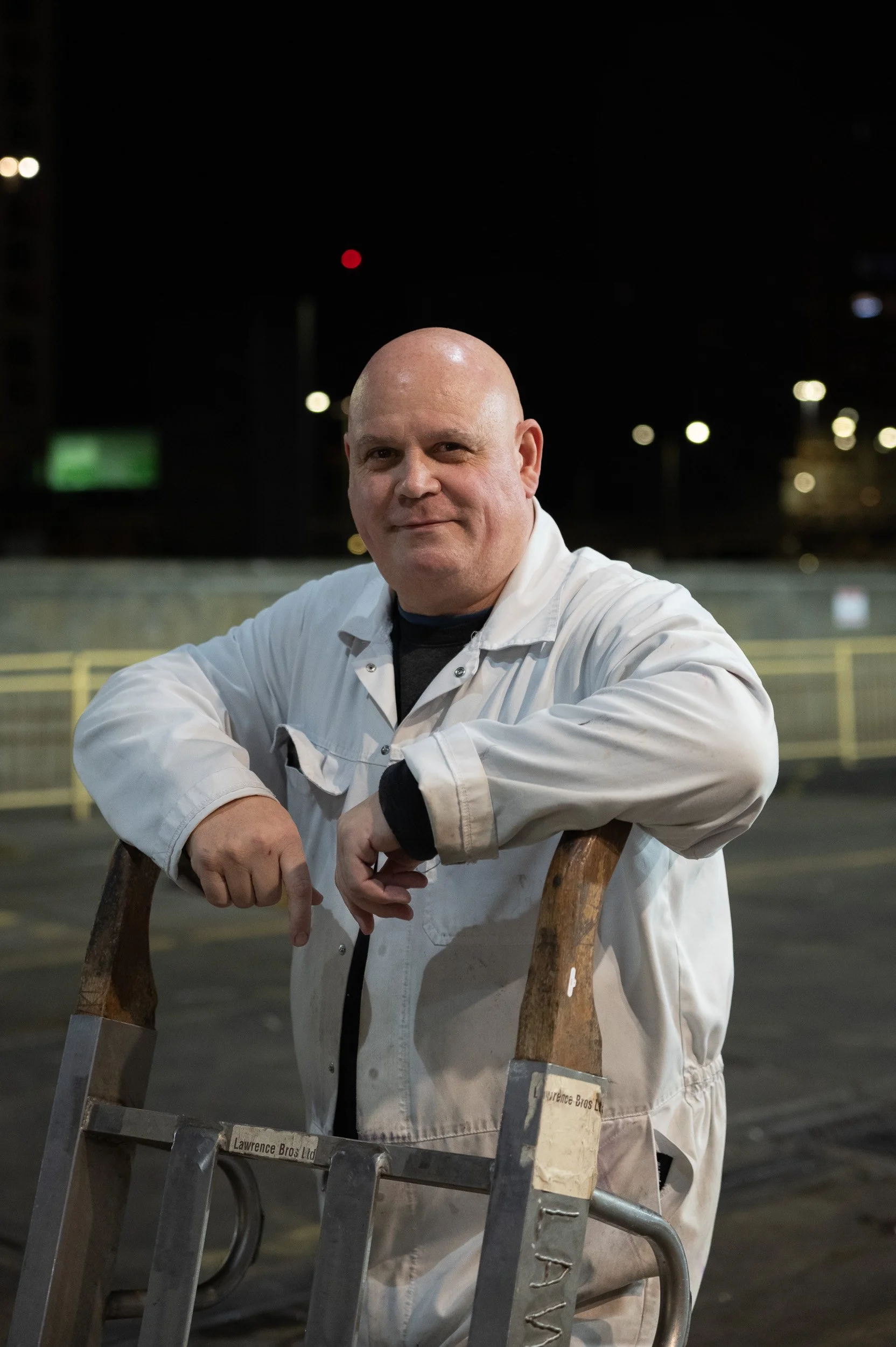 Nightshift at Billingsgate Fish Market