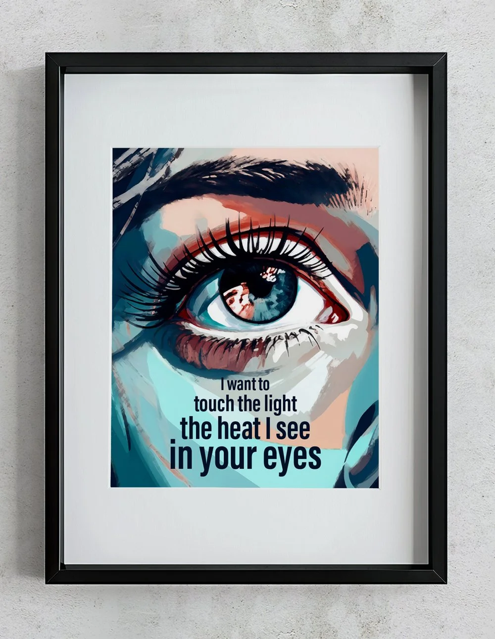 11x14 Matted Print – In Your Eyes