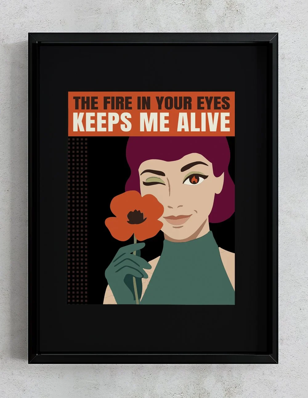 11x14 Matted Print – She Sells Sanctuary